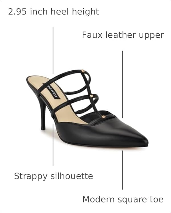 Nine West Women's Tianala Pump, Black 001, 10 by Nine West - Used condition - Image 3