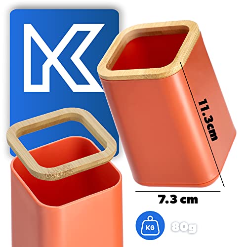 KADAX Set da bagno, dispenser di sapone, bicchiere...