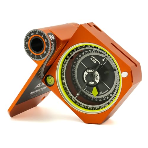 Brunton AxisTM Transit, Azimuth (0–360°) - Brújula Geológica Profesional