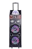 Blackmore BLS-5210BT DJ Powered Amplified Speaker System/Bluetooth/MP3/LED Lights
