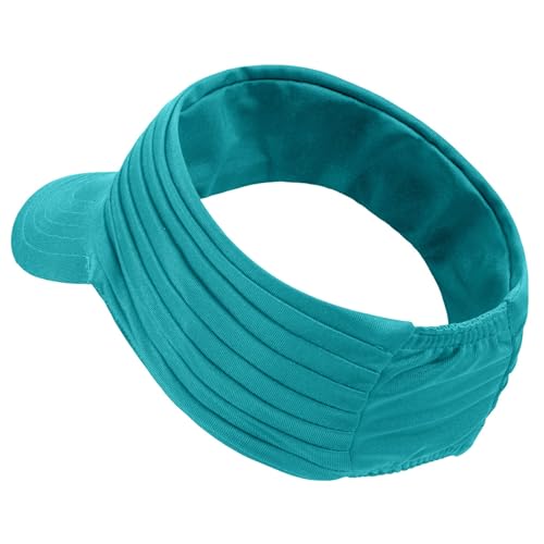 Image of Sports Sun Visor for Men Women UV Protection Lightweight Packable Stretchy Hats for Running, Tennis, Golf