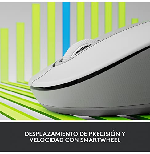 Image of Logitech Signature M650 L Left Wireless Mouse - For Large Sized Left Hands, 2-Year Battery, Silent Clicks, Customisable Side Buttons, Bluetooth, for PC /Mac /Multi-Device /Chromebook - White