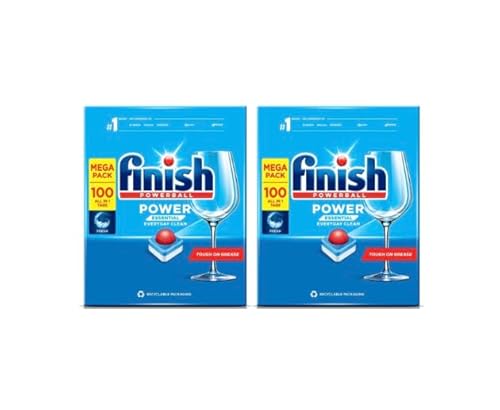 Finish Power Essential Dishwasher Tablets Regular - 200 Tabs