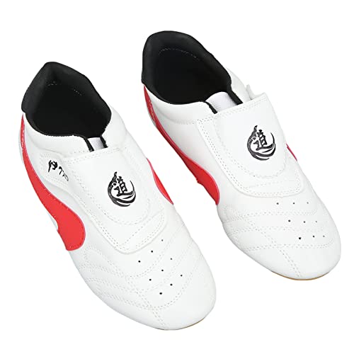 Baskets d'arts Martiaux, Chaussures de Taekwondo Respirantes, Résistance à l'usure Simple Unisexe, Finitions Soignées pour la Boxe (41)