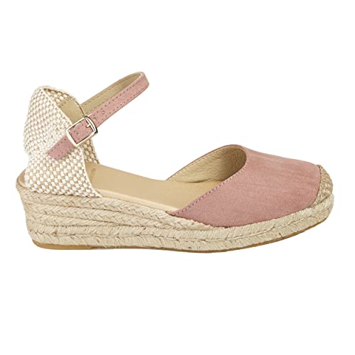 NOESLOMISMO BY DILEMA Alpargatas para Mujer | Sandalias con Cuña