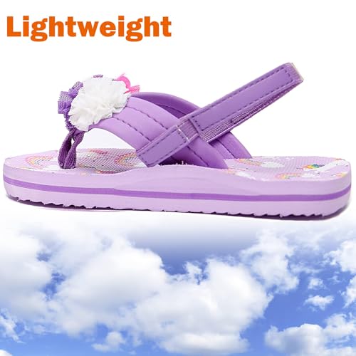 Image of Saidoteto Boys Girls Flip Flops Child Summer Slip-on Thong Sandals Beach Pool Water Shoes(Little /Big Kid)