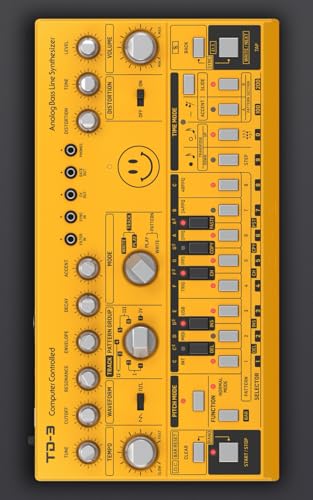 Berhinger TD-3 Pattern book: Save your favorites bass lines on paper (Synths and Drum Machines notations books)