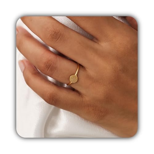 Bague Mini Cercle Patte Argent Hongyu, le cadeau idéal pour Noël