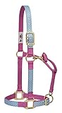 Weaver Leather Quatrefoil Patterned Adjustable Chin and Throat Snap Halter