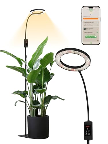 GLOWRIUM Smart Grow Lights for Indoor Plants 24W