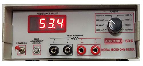 Image of Sigma Instruments Agronic 53C Digital Micro Ohm Meter with Calibration Certificate