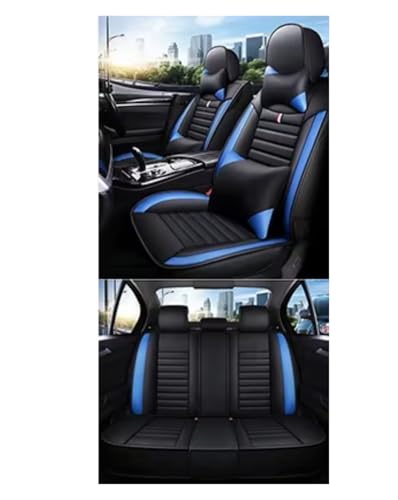 Housse siege voiture Peugeot 207 206 208 307 accessoires auto noir bleu
