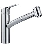 Franke SMA-PO Smart 1.75 GPM Single Hole Pull Out Kitchen Faucet - Polished Chrome