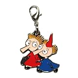 [TMF] ムーミン ショップ限定 チャーム キーホルダー バッグアクセサリー 北欧デザイン (トフスランとビフスラン)