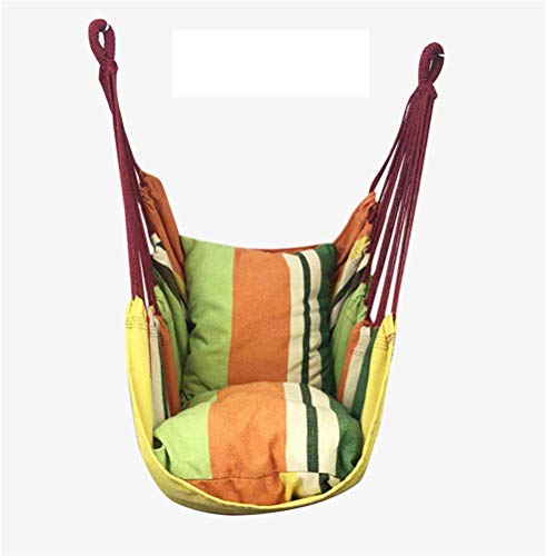 Hamac portatif suspendu TILEZE contre le stress | Chaise balançoire confortable avec coussins