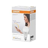 OSRAM Smart+ Ampoule LED Connectée - Culot E27 - Forme Standard - Dimmable - Blanc Chaud 2700K - 9W (équivalent 60W) - Bluetooth - Compatible Siri sur Apple & Alexa sur Android