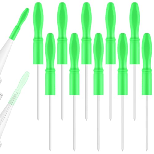 Gisafai 10 Pcs Caulk Tube Caps Reusable Universal Sealer, Green