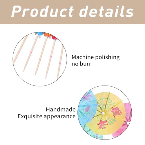 50 Stück Cocktail Schirmchen,Cocktailschirmchen,Schirmchen Cocktail,Cocktail Dekoration,Cocktail Zubehör Deko,Papierschirmchen für Trinkfrüchte Essen Party,Sommerfest,Cocktailbar Deko,Deko Sommerfest