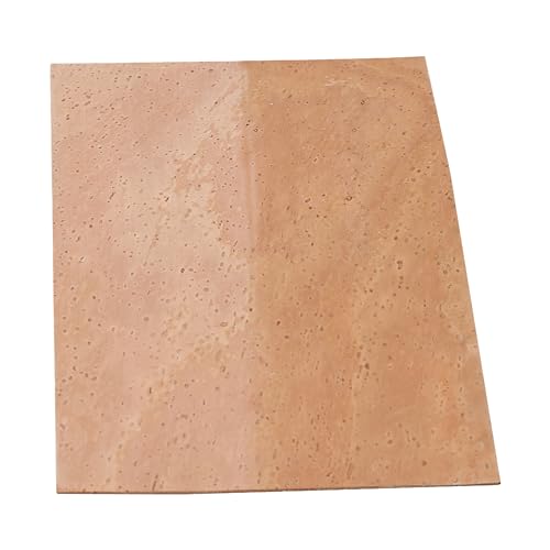 lovermusic Wood Color Saxophone Cork Sheet Replacement for Woodwinds Instrument Parts Accessories (Thickness:1.2MM)
