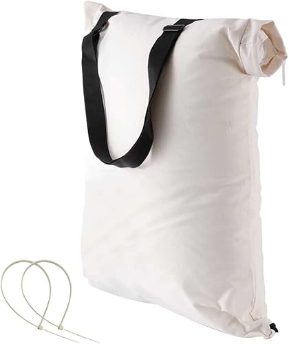Bolsa de soplador de vacío de hojas universal, bolsa inferior de desechos, compatible con sopladores de hojas y rastrillo ultra soplador, adecuada