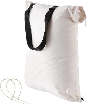 Haiouus Universal Leaf Vacuum Blower Bag Bottom Debris Dump Bag, Compatible with Leaf Blowers and Ultra Blower Rake, Suitable
