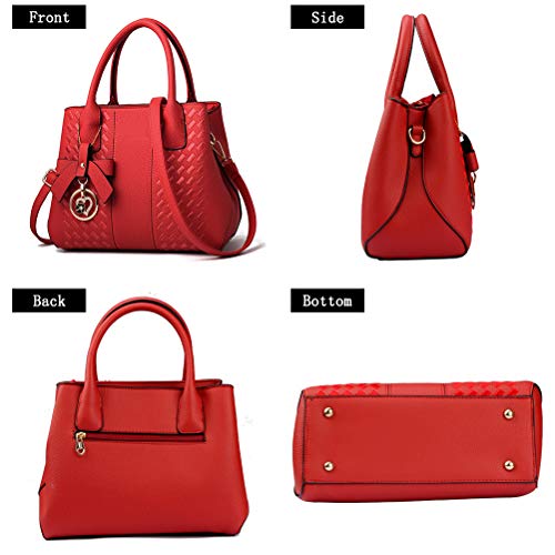 Image of Purses and Handbags for Women Fashion Ladies PU Leather Top Handle Satchel Shoulder Tote Bags