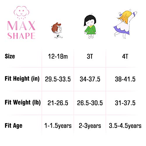 Potty Training Pants Girls 2T,3T,4T,Toddler Training Underwear For Baby Girls 4 Pack White 2T #TOP4