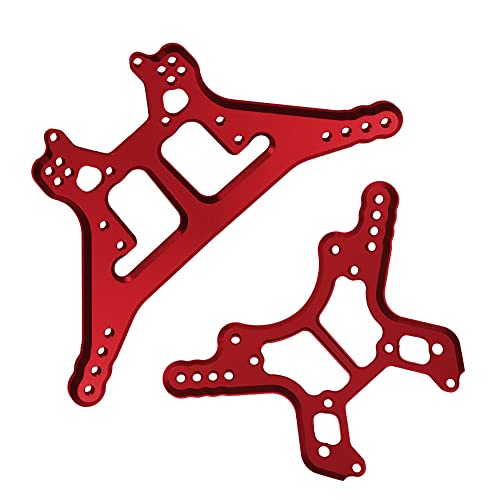 Atomik - Alloy Caster Block - Replacement Part for Traxxas X-Maxx 7732 - Hardened Billet 6061 Aluminum - Lightweight & Durable Performance - Front Suspension Upgrade Part - Grey