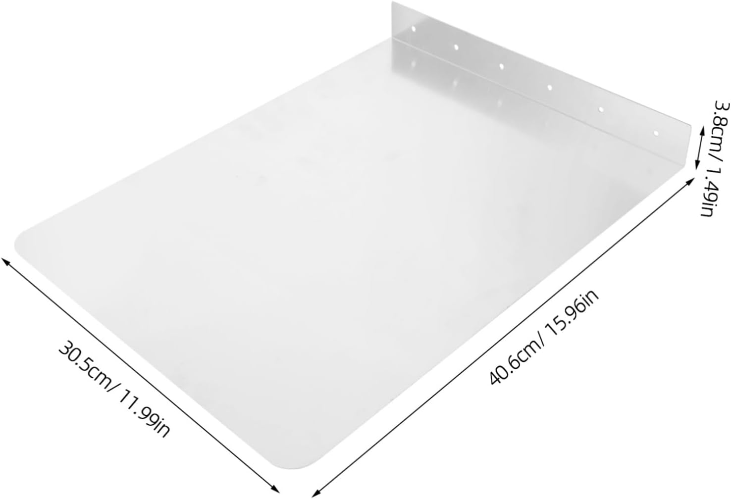 jojofuny 2pcs Kitchen Sink Splash Guard Wall Mount Splatter Stainless Steel Easy Clean Design