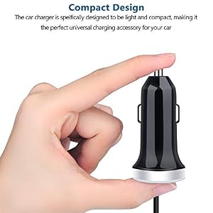 USB C Car Charger, 3.4A Fast Charging Car Adapter+3ft Type C Cable — photo 5 of 6