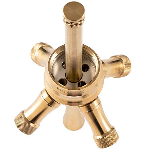 TSAR Alexander Mini Gold Shisha – Bild 5
