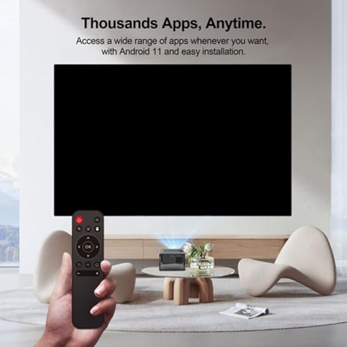 Proyector inteligente portátil Beam 4K con Android para ver TV sin televisor 7