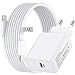 Produktbild iPhone Schnellladegerät mit iPhone Ladekabel 3M[Apple MFi Zertifiziert],20W USB C Netzteil iPhone Ladegerät Stecker Charger Adapter mit SchnellLadekabel für iPhone 14 13 12 11 Pro Max/Mini/XS/X/8/iPad