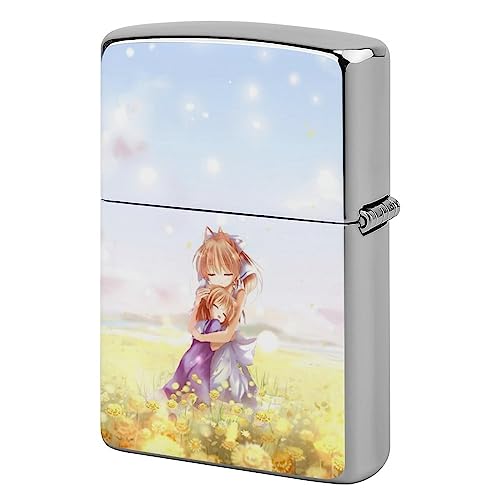 ライターケース ジッポライター ケース CLANNAD クラナド 汐 渚 花畑 Zippo兼用ケース 交換用外側ケース オイルライターカバー 電子ライターケース アニメ柄 周辺 萌えグッズ 萌え アウトドア 喫煙具 金属 両面プリント ライター保護 落下保護 耐摩耗 耐衝撃 防錆 個性 プレゼント
