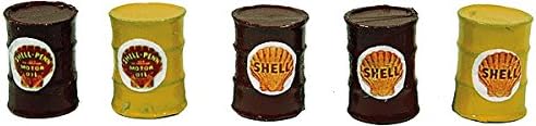 Miniatura 2 de Shell Oil barrilesJL diseño innovador HO Modelo A Escala tren accesorios 564