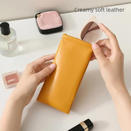 Pouchic - Personalized Snap Closure Leather Organizer Pouch, 2026 New Pouchic Snap Closure Pouch, Pouchic No Zipper Self Closing Pocket Cosmetic Bag (A+B)4