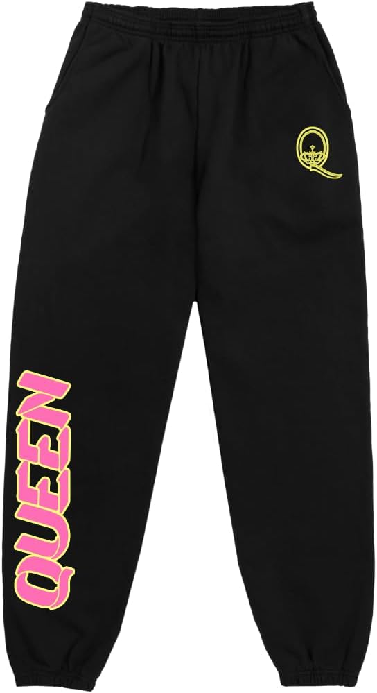 Queen Unisex Adult Official Merch Q Logo Sweatpant