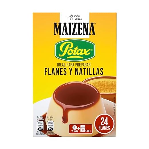 Maizena - Potax - Preparado para Flanes y Natillas - 192 g
