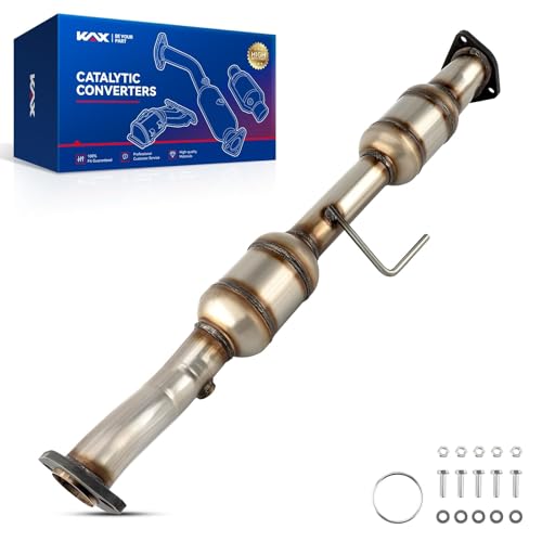 KAX Rear Catalytic Converter Compatible with Ranger 3.0L/4.0L 1998-2000, B3000 3.0L 1998-2000, B4000 4.0L 1998-2000 Replace# ZZR620500, 53316, 1F0220500 Direct-Fit, EPA Compliant