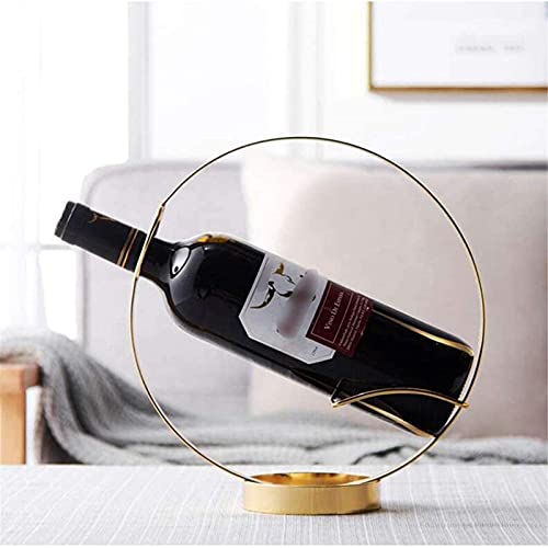 Casier à vin compact support bouteille unique métal noir table cuisine - 3