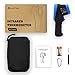HOLDPEAK IR Thermometer with Color LCD Display -58℉~3272℉ D:S=50:1 Non-Contact Thermometer Gun, Nine Laser Pointer Adjustable Emissivity for Cooking, Grill, Industrial