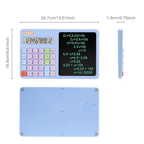 WINN EXIM 2-in-1 Calculator with LCD Writing Pad - Image 4