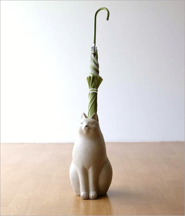 Amazon｜傘立て 猫 ネコ おしゃれ 傘入れ アンブレラスタンド かわいい