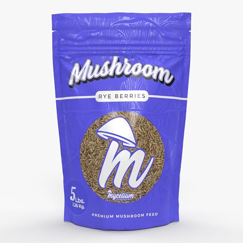 Granulado de Centeno para Cultivo de Hongos 5 lb miniatura 1