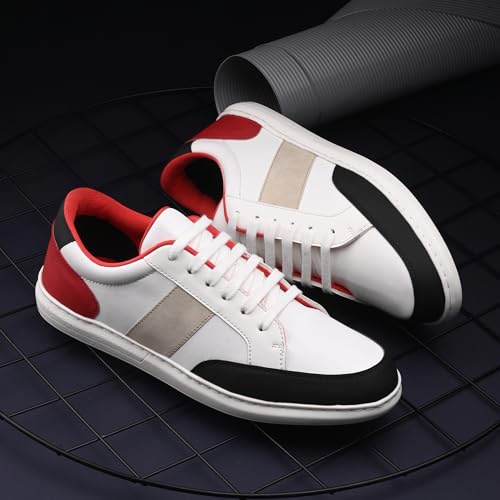 Image of Centrino Men's Casual Sneaker Shoes | Lightweight Sneakers | Trendy Lace-up Design | Soft Cushioned Insole | Stylish & Comfortable (6575)