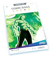 Ultimate Guard Comic Bags - Current Size, 100-Pack - Premium Protection for Comic Book Collectors