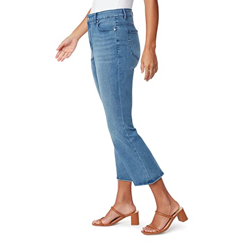 Christian Siriano x Gloria Vanderbilt Collab Women's Chrissie High Rise Crop Flare2