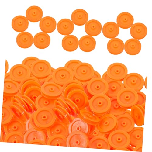 Alipis Diy Model Toy Gear Set 100pcs Plastic Gear Pulley for Car Airplane Toy Robot Motor