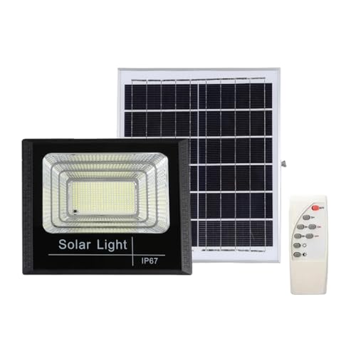 Projecteur solaire d'extérieur IP67 pour éclairer l'allée du jardin et sécuriser la maison