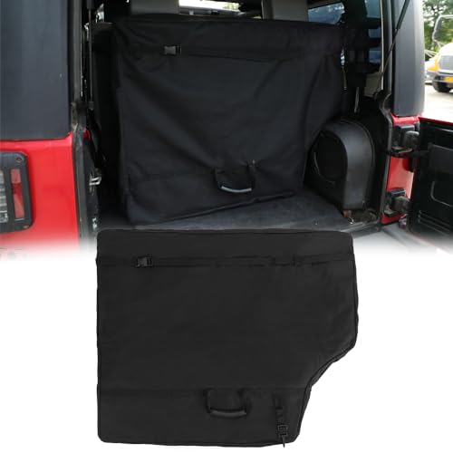 Image of D-Lumina Freedom Panel Hard Top Storage Bag Compatible with 2007-2024 2025 Jeep Wrangler JK JL 2 /4 Door & Gladiator (JT) 2020 2021 2022 2023 2024 2025 w /Carry Handle, Black